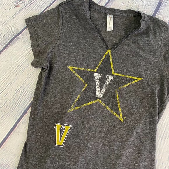 COPY - Vanderbilt Commodores Classic Primary V Neck T-Shirt - Picture 2 of 3
